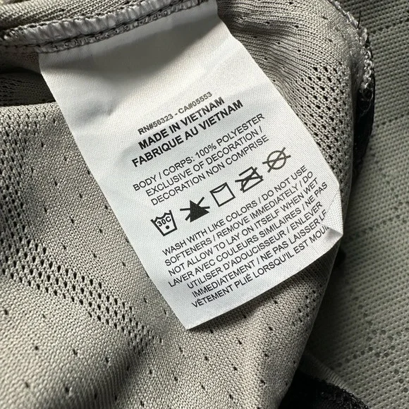 Nike Women’s Black Golf Tennis Shirt with Tonal Floral Pattern - size small - Picture 5 of 5